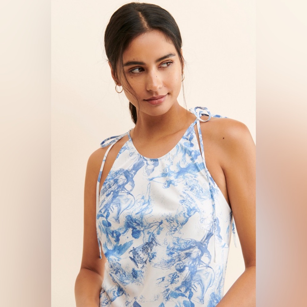 The Fifth Label Renaissance Midi Dress Blue (XS)